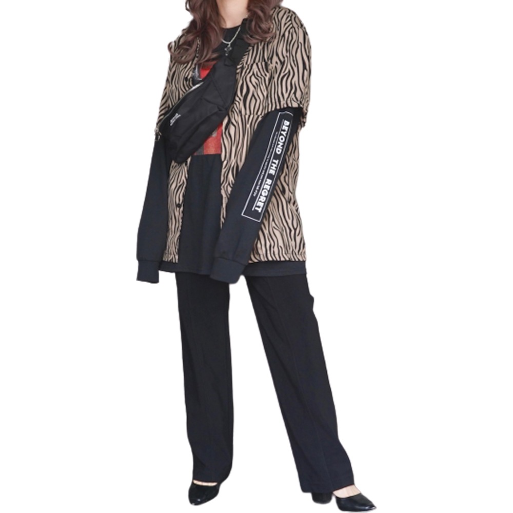 Zebra Big S/S Shirts (beige) A,D,G レディース トップス 5,318円