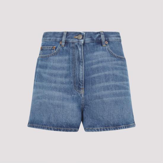 VALENTINO GARAVANI Women Denim Pants 8B3DD28S9Y8 558 MEDIUM BLUE DENIM