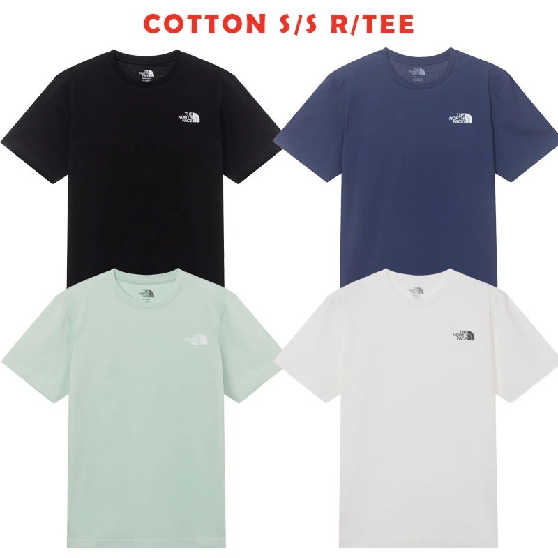 韓国正規品保証 関税負担なしNT7UR00J COTTON SS RTEEデイリー 基本 着装 男子 女子 人気 韓国 ファッション 男女共用 アウトドア