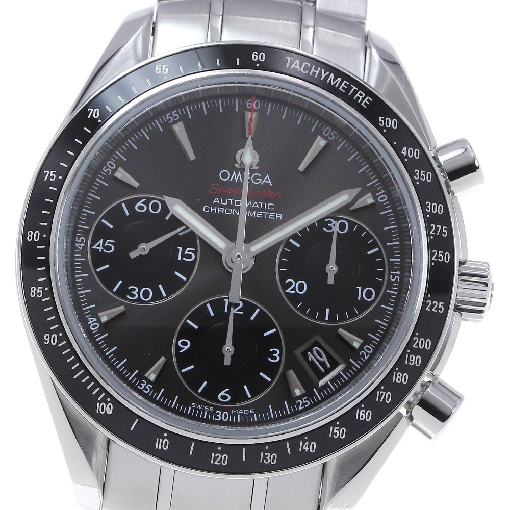 オメガ OMEGA 323.30.40.40.06.001 スピードマスター クロノグラフ 自動巻き メンズ 良品 保証書付き_861558【中古】