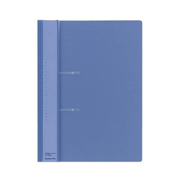 リヒトラブ ルーパーファイル(色透明表紙) A4タテ 2穴 100枚収容 クリスタルグリーン F-3006-5P-19 1セット(100冊：5冊×20パック) リヒトラブ ルーパーファイル(色透明表紙) A4タテ 2穴 100枚収容