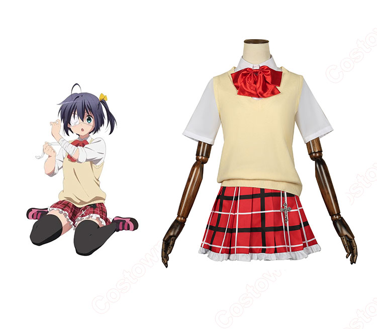 中二病でも恋がしたい! 小鳥遊六花 夏服 コスプレ衣装 中二病でも恋がしたい! 小鳥遊六花 夏服 コスプレ衣装