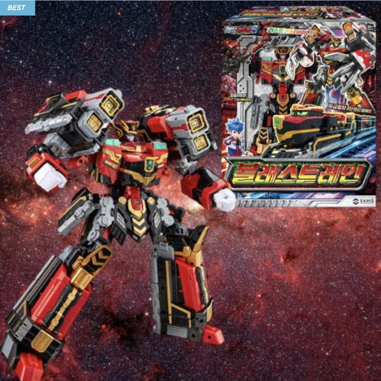 NEW メタルカードボットS ブラストレイン/特急列車 変形ロボッ