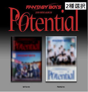【2種選択】 FANTASY BOYS - 2nd mini album : Potential ver. / Get it on ver.