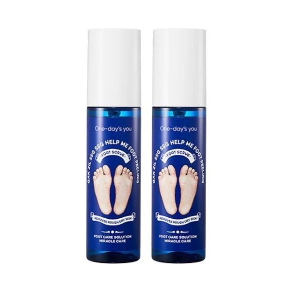 角質スクスクヘルプミーフットピーリング2個