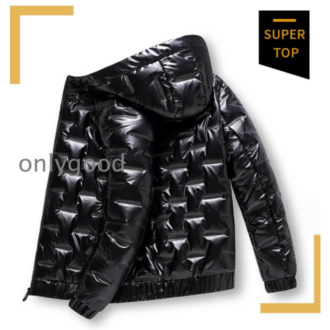 タイムセールダウンジャケット メンズ 光沢 防風 90％ダウン ジャケット アウター あたたか 秋冬 冬物 スタンドカラー