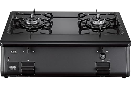 ノーリツ テーブルコンロ プロパンガス用 NLC2296QBAR ホーロートップ グリルなし 標準サ
