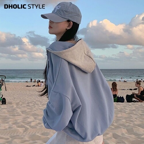 [メガ割りSALE]カジュアルコーデがキマルルーズフィットパーカー