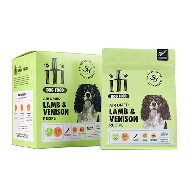 他サイト： スリーイレブン iti イティ エアドライ ドッグフード ラム&ベニソン ディナー 1kg 200gx5袋 1000g 犬 餌 小型犬の商品画像
