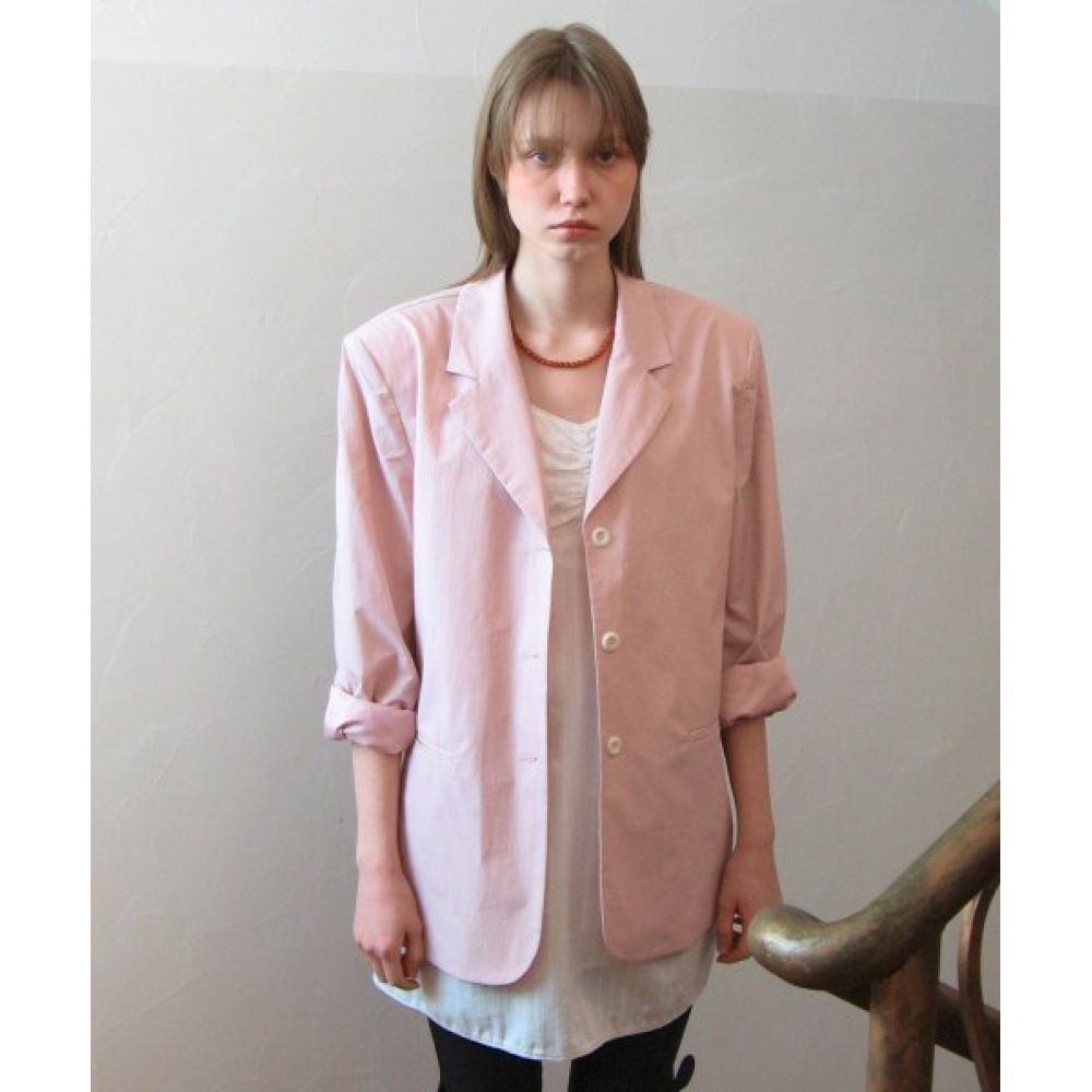 SINOON クラシックブレザー (ピンク)