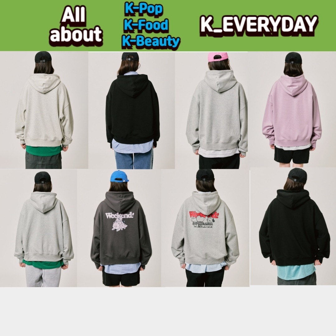 BT.21 BASIC UNIT 2 Hoody Zipup / 2024 F/W BTS 8,200円