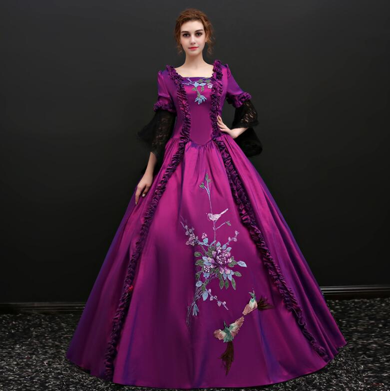 パーティードレス 可愛い 貴婦人ドレス 華やか ロングドレス 撮影 学園祭 ハロウィン クリスマス ドレス ステージ衣装 宮廷ドレス 貴族ドレス お姫様ドレス オペラ声楽 演劇 文化祭 舞踏会 お嬢様