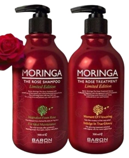 baron moringa/バロン モリンガ ザ ローズ シャンプー 500ml + トリートメント 500ml