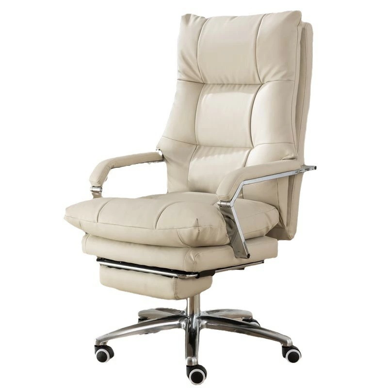 ン有エグゼクティブチェア 軽奢 快適 長時間OK ビジネス用 PCチェア 書斎椅子 仕事用 リクライニング可能 昇降機能付き クッション入り 日用雑貨 家具 便利