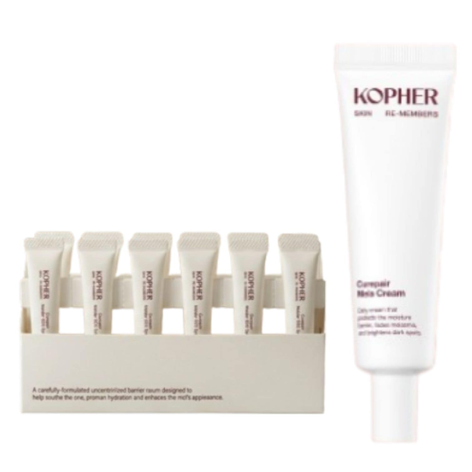 【しみ集中ケアセット】コペル キュリペアーメラクリーム35ml +メルダーSOSシステム 1.5mL×20本 1箱 そばかす くすみ肌 透明感 弾力 敏感肌 基礎化粧品 美容液 フェイスクリーム