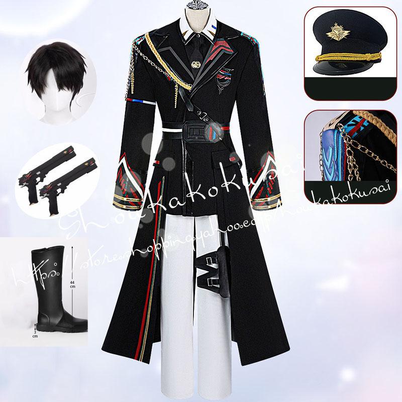 2026 新品 G 恋 ヒル Caleb 遠 空 執艦 官 コスプレ衣装 ウィッグ 日常 服 ハロウィン クリスマス 仮装 イベント 変装 活動 祭り