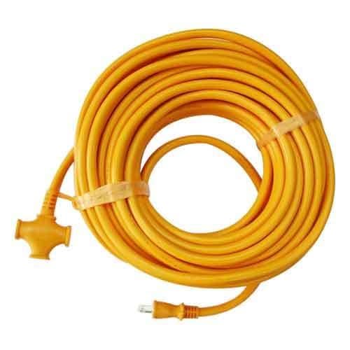 ＫＯＷＡ/デカ太延長コード３口２０Ｍ/ＫＭ２５－２０キイロ