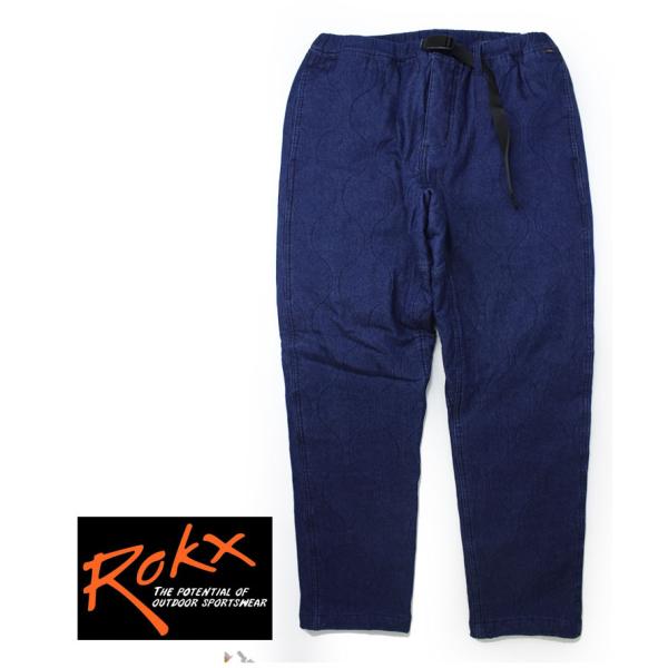 ロックス クライミングパンツ メンズ デニムキルト ワークパンツ RXMF241009 デニム 暖か 暖かい パンツ 【セール品につき返品・交換不可】 15,044円