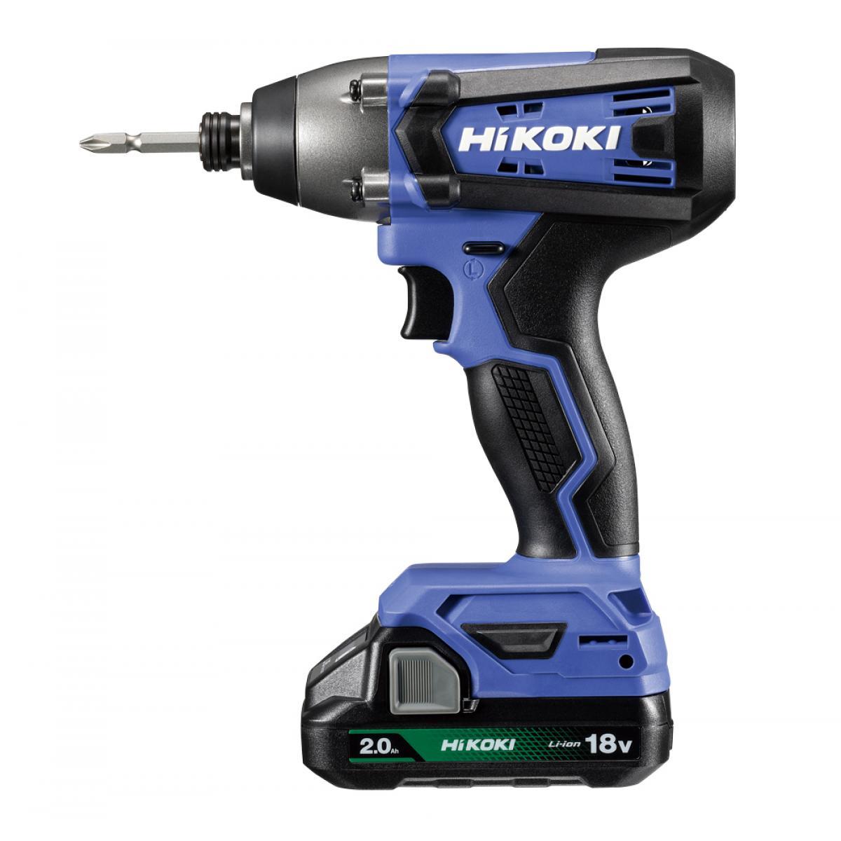 HiKOKI(ハイコーキ) 18Vコードレスインパクトドライバ FWH18DF(BG)　バッテリー×1・急速充電器(UC18YKSL) ・ケース付