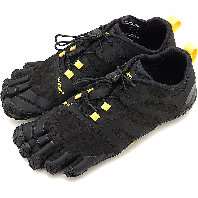 レディース Vトレイル2.0 W V-Trail 2.0 5本指 トレイルランニングシューズ トレラン Black/Yellow ブラック系 [19W7601] 正規取扱店