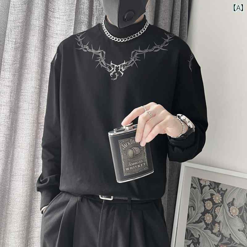 セーター メンズ ニット トップス 冬 暖かい ファッション 黒 トレンディ タートルネック シャツ 冬 起毛 スリム トレンド