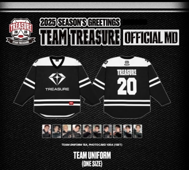 TREASURE [TEAMTREASURE] TREASURE TEAM UNIFORM+イベント.