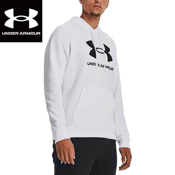 アンダーアーマー UNDER ARMOUR ライバルフリース ロゴ フーディー パーカー トレーニング メンズ 1379758