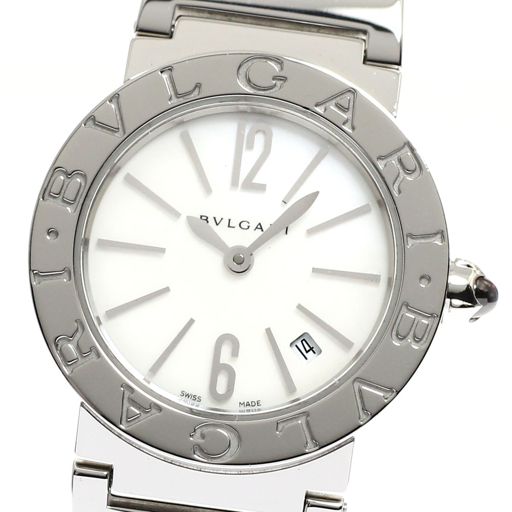 ブルガリ BVLGARI BBL26S ブルガリブルガリ デイト クォーツ レディース 良品 保証書付き_919183【中古】