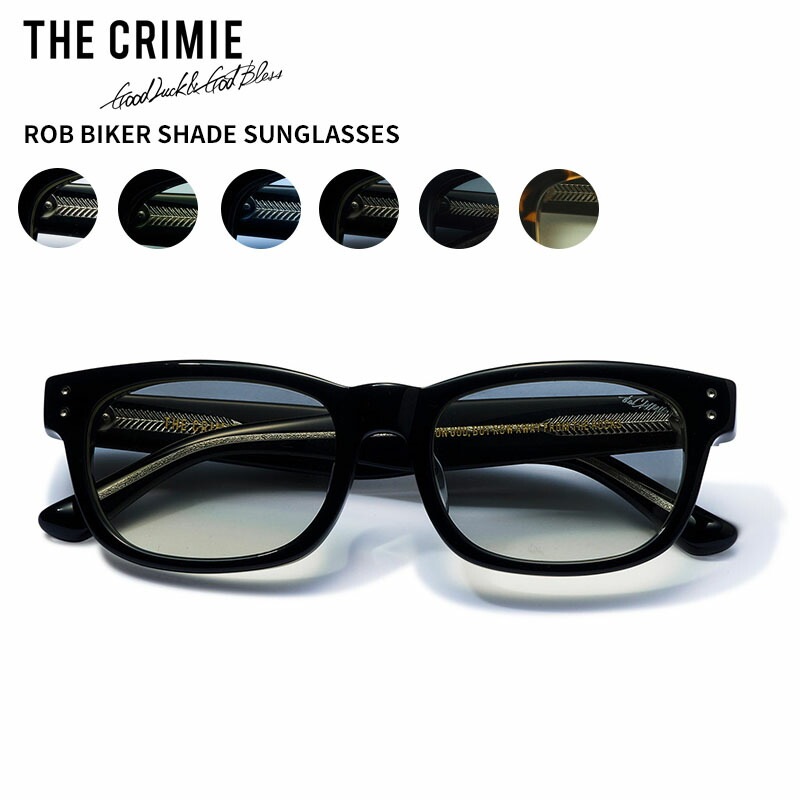 クライミー メンズ サングラス THE CRIMIE ROB バイカーシェードサングラス UVカット アイウェア アメカジ CRA1-EW01-RB01