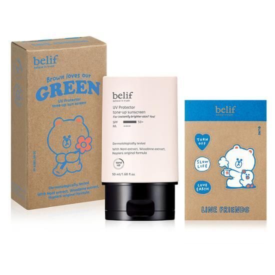 ビリーフ UV プロテクター トーンアップ サンスクリーン 50ml