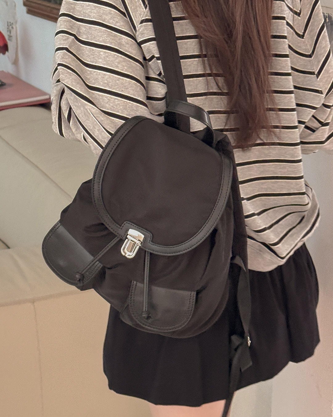 ジモスポケットバックパック韓国ファッション レディース