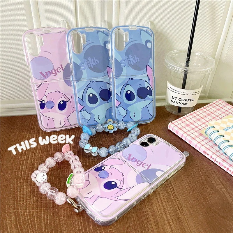 【1つ買うと10個もらえる】ビッグブラザーはスティッチPPfindn2flip携帯電話n3flipハードシェル折りたたみスクリーン保護カバー落下防止に適しています146450153