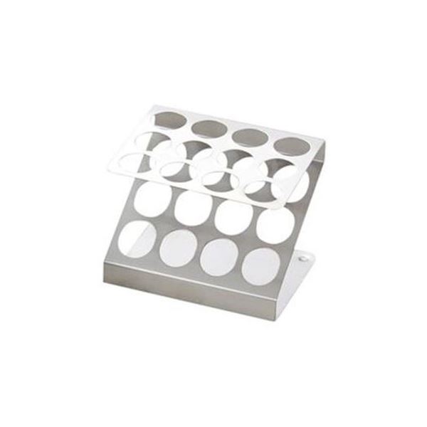 （まとめ）Z型試験管立 Z19-12 19φx12本立 [x5セット]