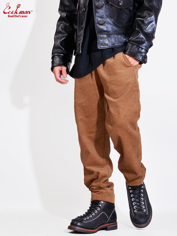 COOKMAN クックマン シェフパンツ chef pants コーデュロイ メンズ レディース ユニセックス 男女兼用 大きいサイズ Chef Pants Corduroy 231-03808