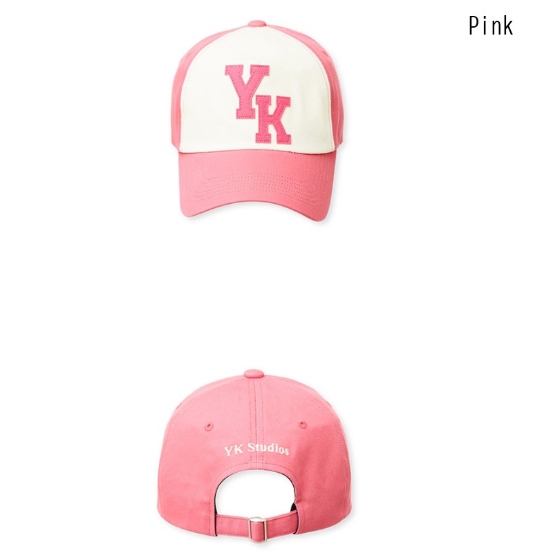 SEVENTEENウォヌ着用Wai KeiのYK aplique two tone ball cap Wai Kei - YK Applique Two-Tone Ball Cap – Halmeoni Manila