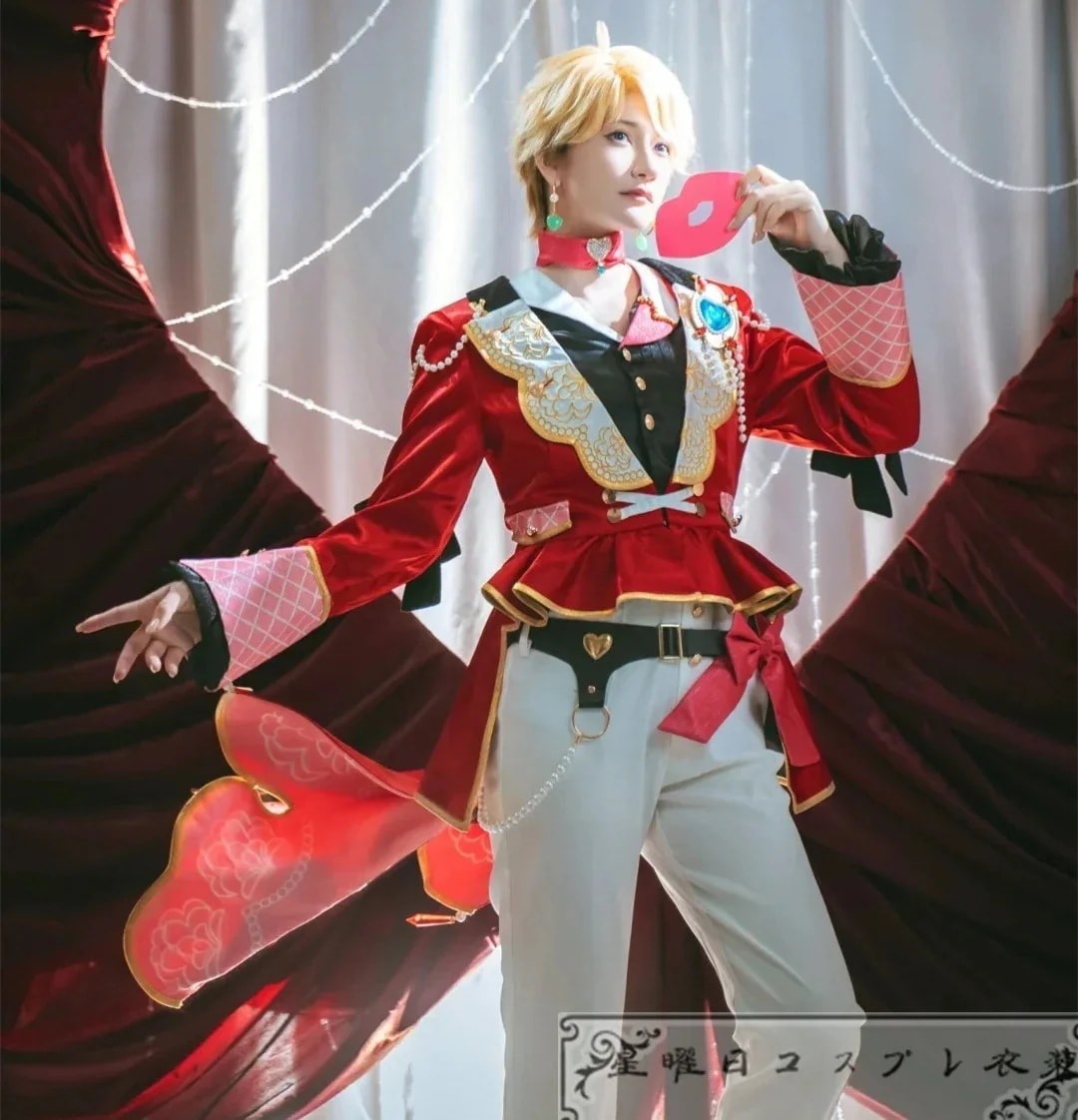867あんスタ Knights 試恋ステップで踊るラブコレクター 鳴上嵐 朱桜司 朔間凛月 月永レオ 瀬名泉 コスプレ衣装 コスチューム