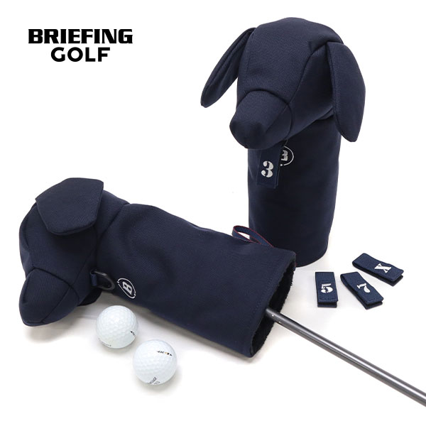 日本正規品 ヘッドカバー フェアウェイウッド 番手 タグ クラブカバー 軽量 おしゃれ 犬 イヌ ぬいぐるみ DOGGY FAIRWAY WOODCOVER 1000D BRG251G66