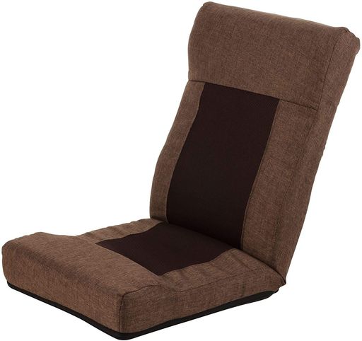 武田コーポレーション 【椅子ソファ1人掛け】 楽々リクライニング ワイド座椅子 BR TRK-RW42BR 50×55×65CM