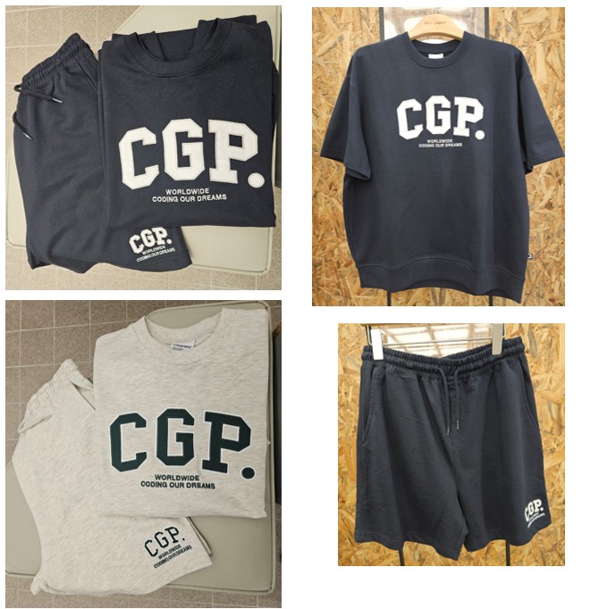 ARCH LOGO ショートトレーナー SET UP