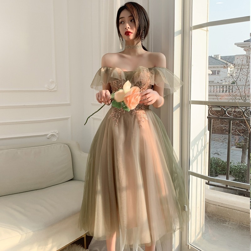 ウェディングドレスロング丈ドレスブライドメイドドレスプリンセス花嫁ドレスワンピース飲み会結婚式披露宴演奏会用パーティーキレイめお呼ばれ