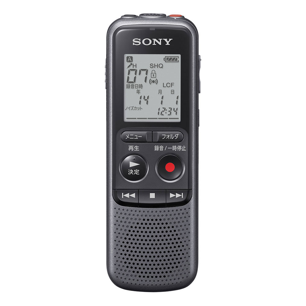 ソニー ICD-PX240 ICレコーダー4GBメモリ内蔵（ブラック） ICDPX240C2