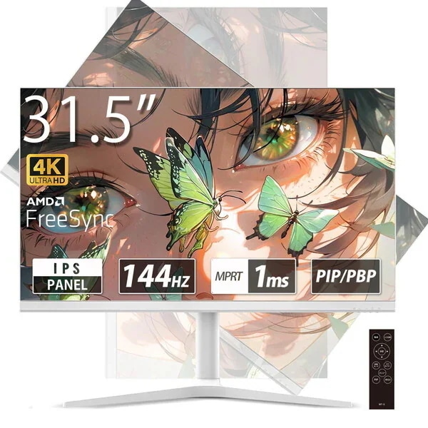 Wis 315U144HSW 31.5型 4K ゲーミングモニター メーカー直送