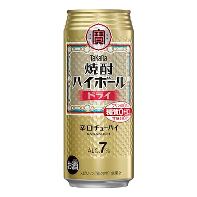 他サイト： タカラ 焼酎ハイボール 宝酒造 ドライ [ チューハイ 500mlx24本 ]の商品画像
