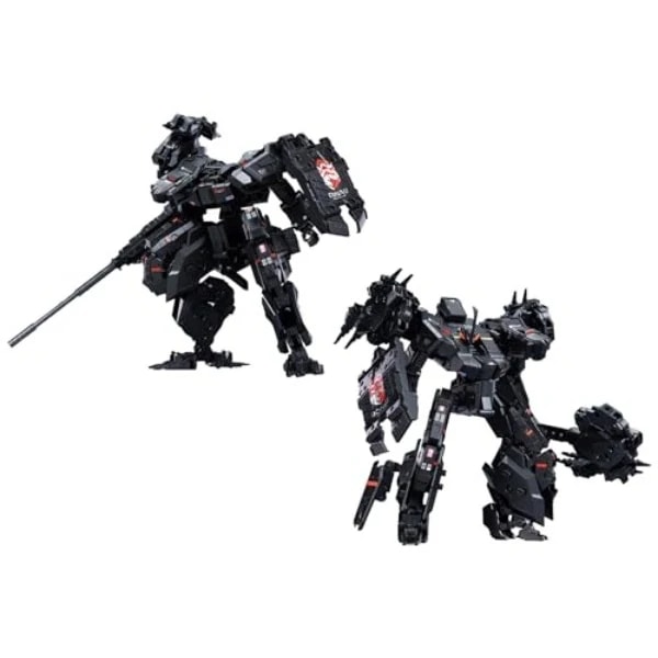 BIGFIREBIRD BUILD 『バード バイナリ』 タイガー ハント TYPE ALPHA スモーキー タイガー [ガン パワー&ブラック キャット 2体セット] PVC&合金製 塗装済み可動フ