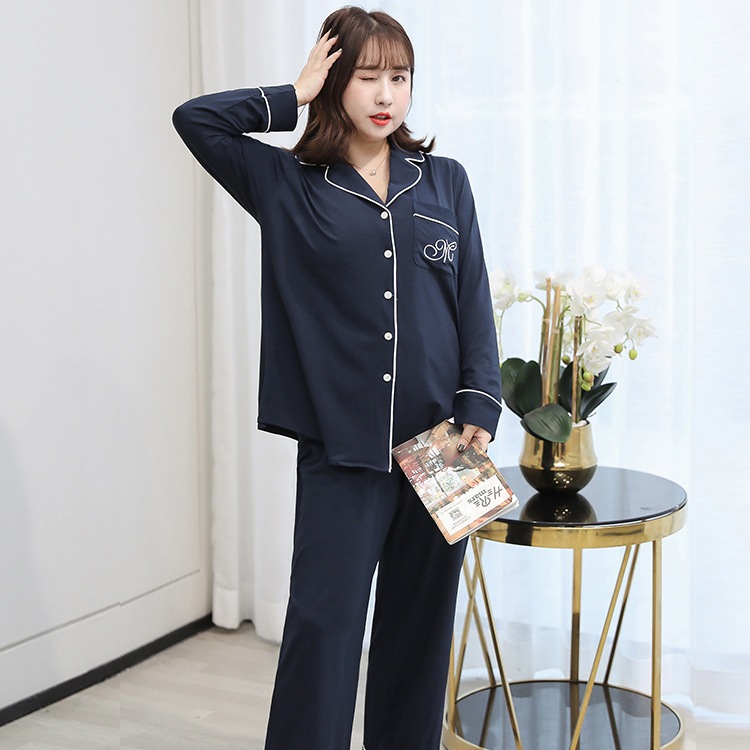 パジャマ 大きいサイズ レディース セクシー マタニティ 春夏 2点上下セット 4XL 3XL 2XL XL 長袖 長ズボン コットン 綿 薄手 涼しい 無地 可愛い おしゃれ ゆったり 体型カバー 5,680円