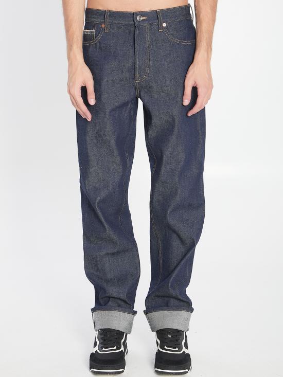 GUCCI Men Denim Pants 834523 BLUE