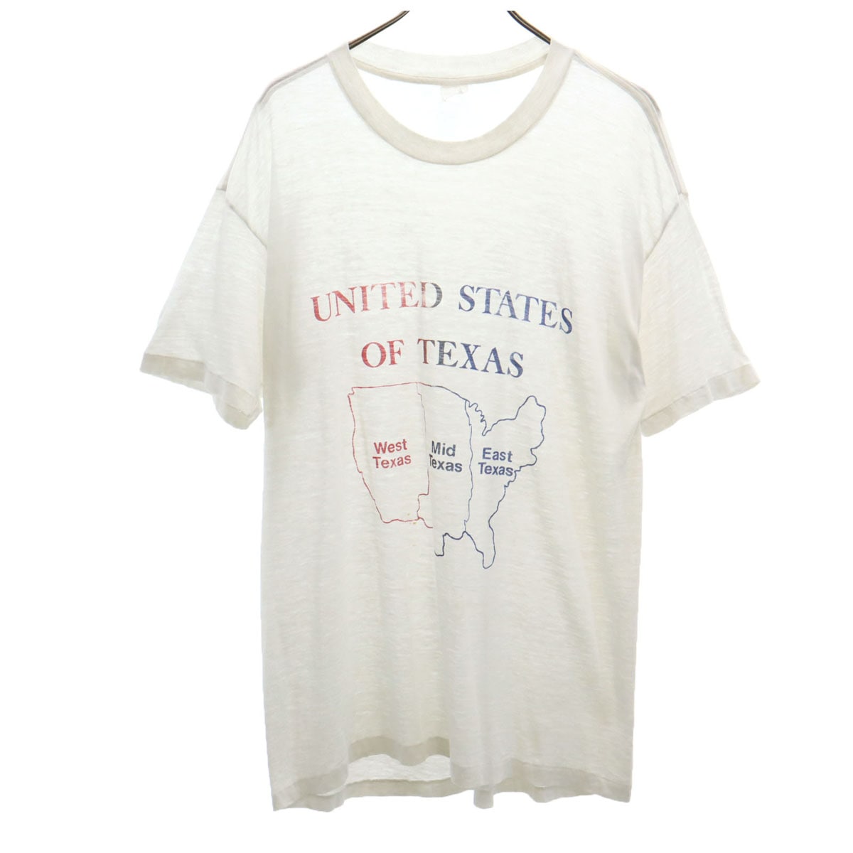 OLD オールド 80s 90s 半袖 シングルステッチ Tシャツ ホワイト メンズ 古着