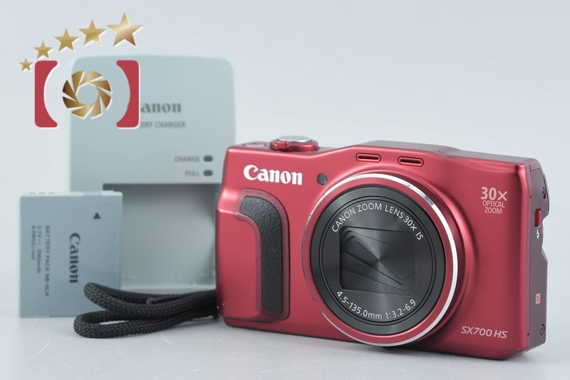 PowerShot SX700 HS レッド コンパクトデジタルカメラ
