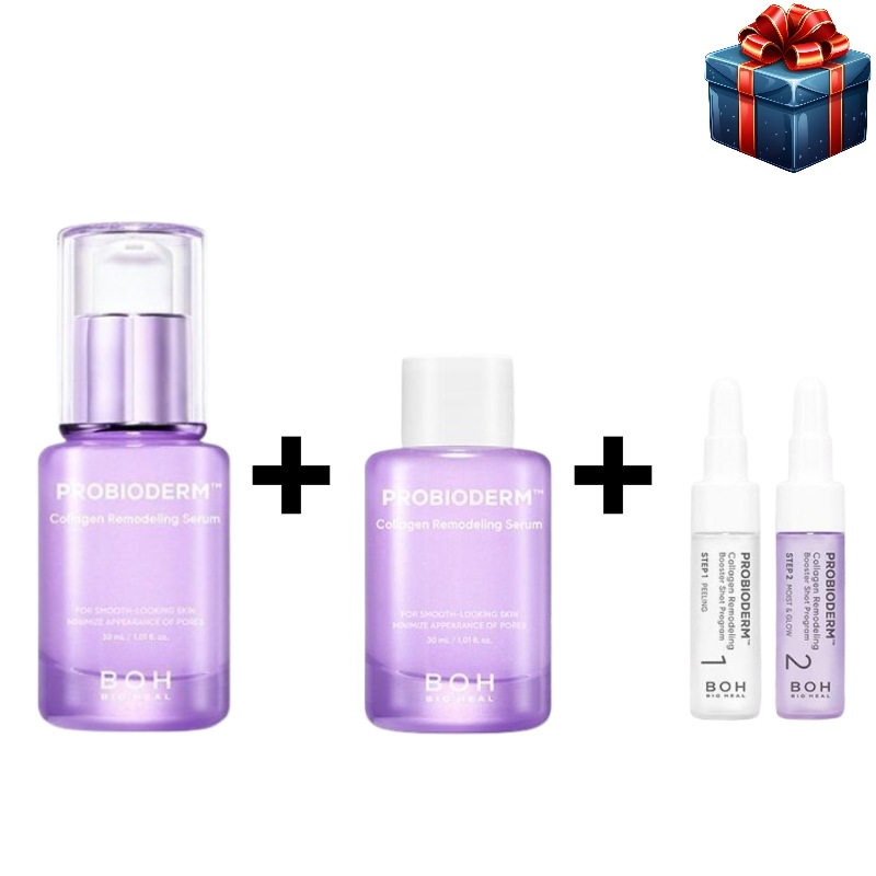 [毛穴弾力] プロバイオダム コラーゲン リモデリング セラム 30ml+30ml+プログラム14ml 韓国コスメの水分保湿栄養弾力鎮静 シワ弾性ケア 立体ボリューム弾力 低刺激 デイリーケア