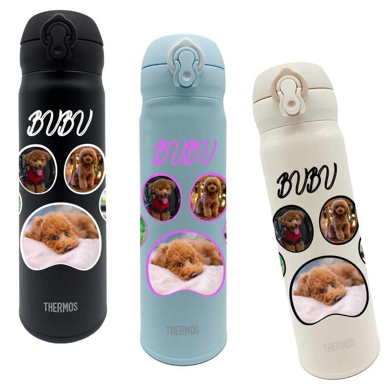 ケータイマグ ボトル 500ml 無料 名入れ 名前入り 写真入り プリント オリジナルマイボトル ステンレス 水筒